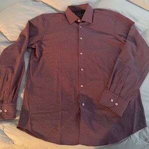 Boss man long sleeve dress shirt